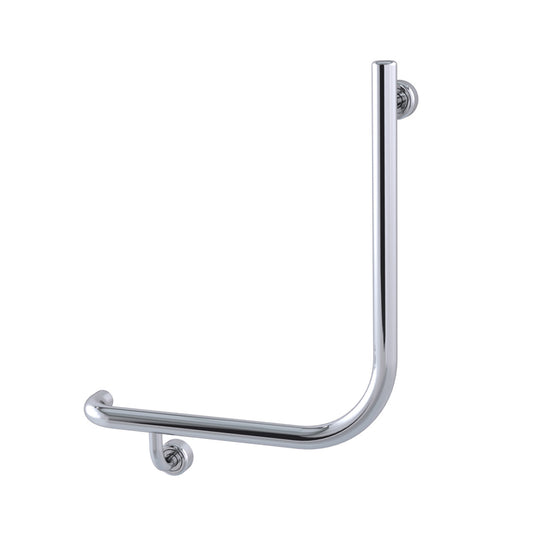 Linear 90° Ambulant & Accessible Grab Rail 450mm x 450mm