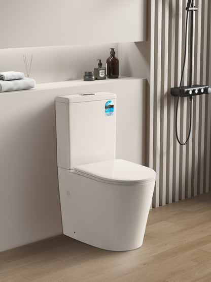 Avis Rimless Compact Toilet Suite