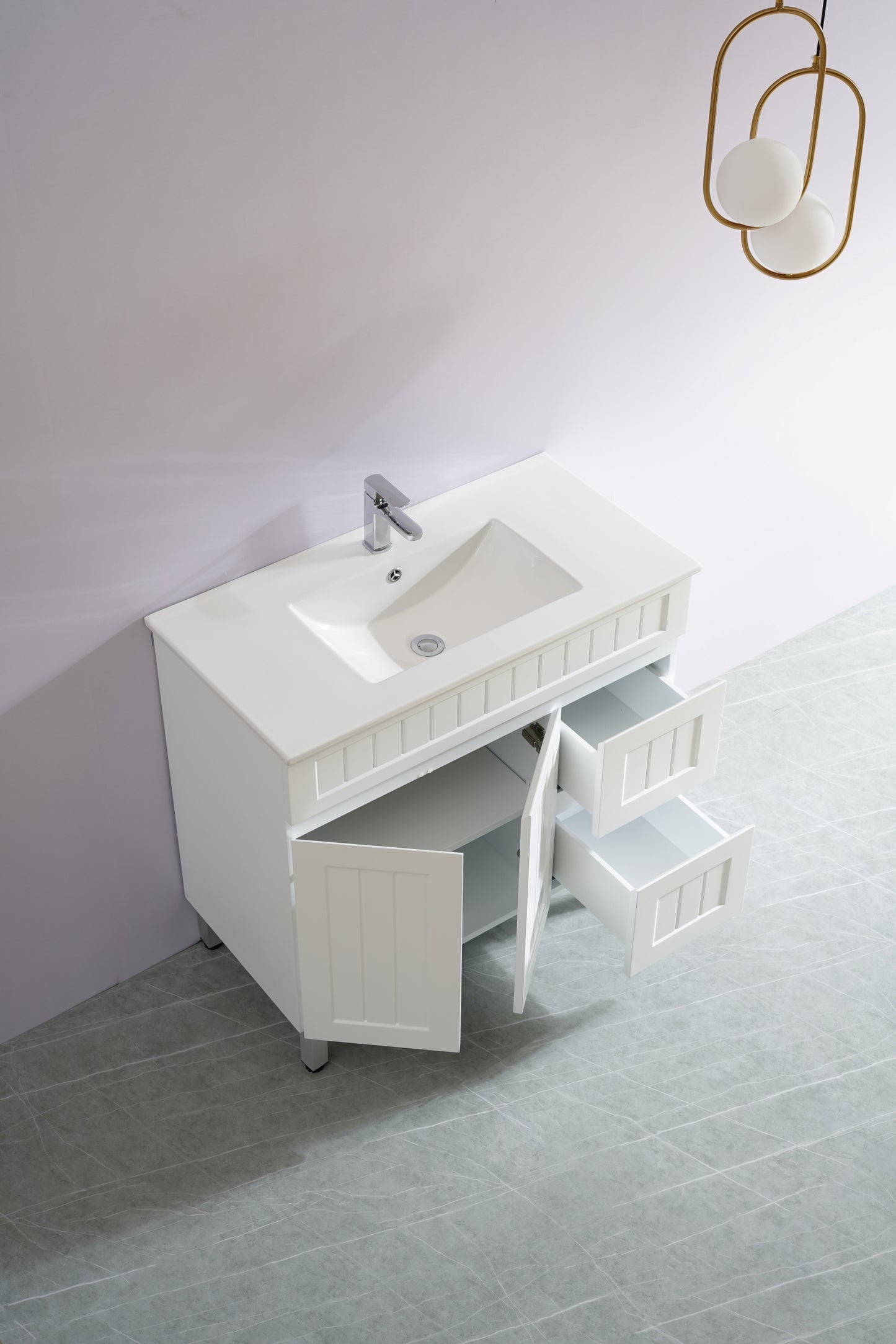 Acacia Freestanding PVC Vanity - 900mm