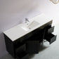 Acacia Freestanding PVC Vanity - 1500mm