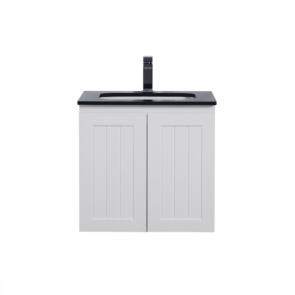 Acacia Wall Hung PVC Vanity - 600mm Slim