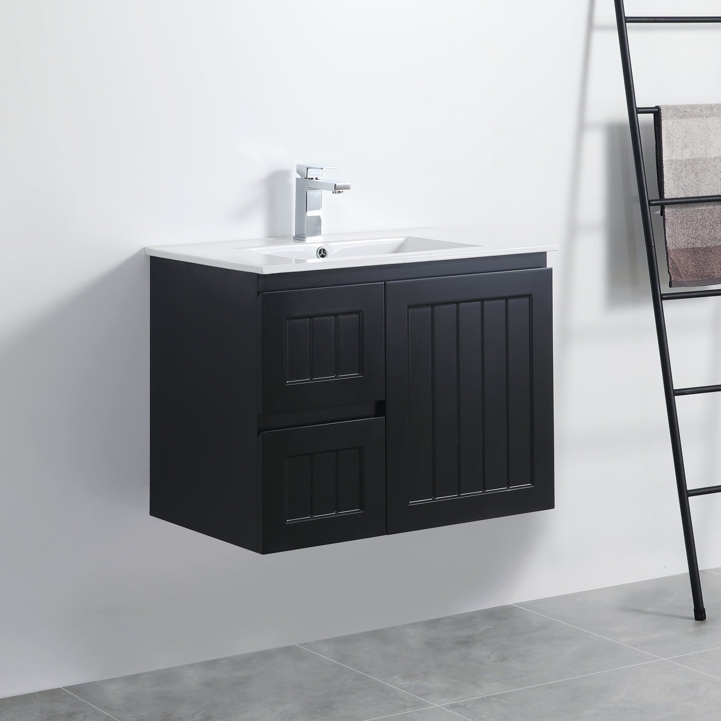 Acacia Wall Hung PVC Vanity - 750mm