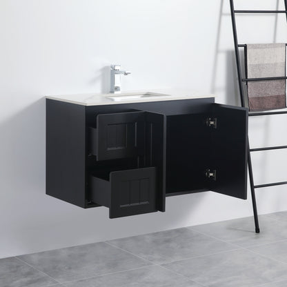 Acacia Wall Hung PVC Vanity - 900mm