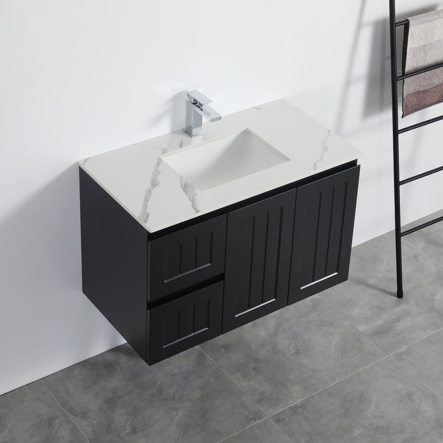 Acacia Wall Hung PVC Vanity - 900mm