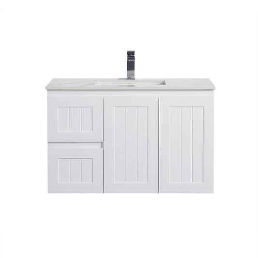 Acacia Wall Hung PVC Vanity - 900mm