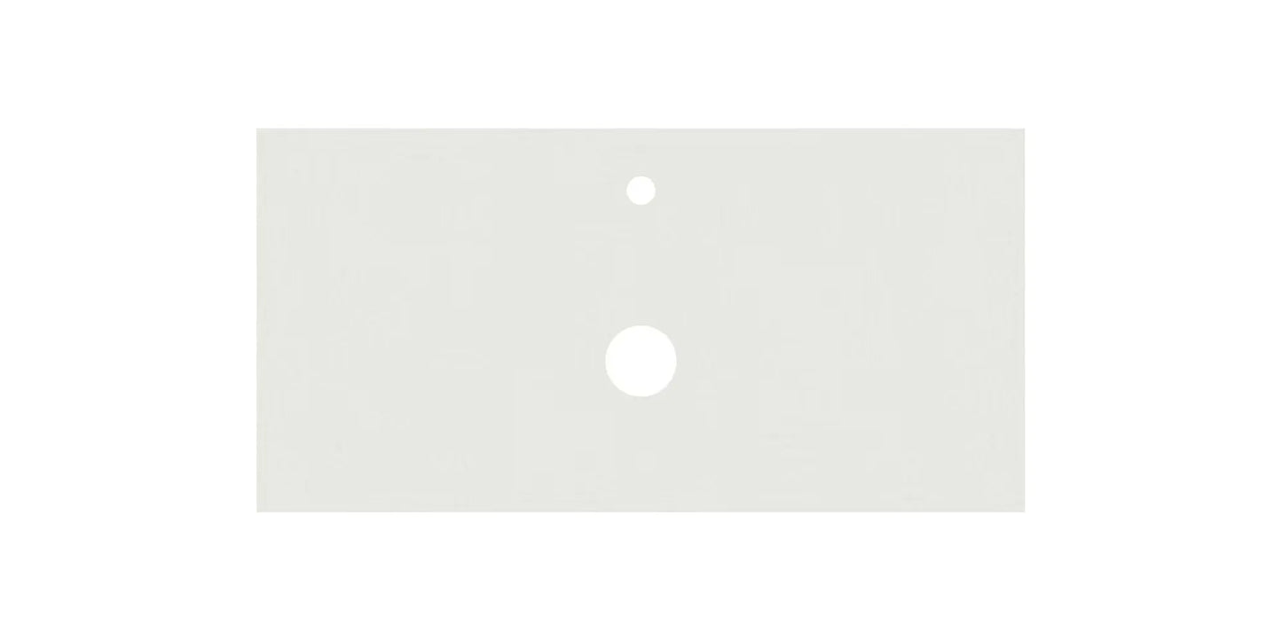Acacia PVC Vanity - Matte Black (Freestanding)