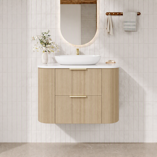 Artis D Vanity - Classic Oak (Wall Hung)