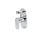 Oval Shower Mixer with Diverter