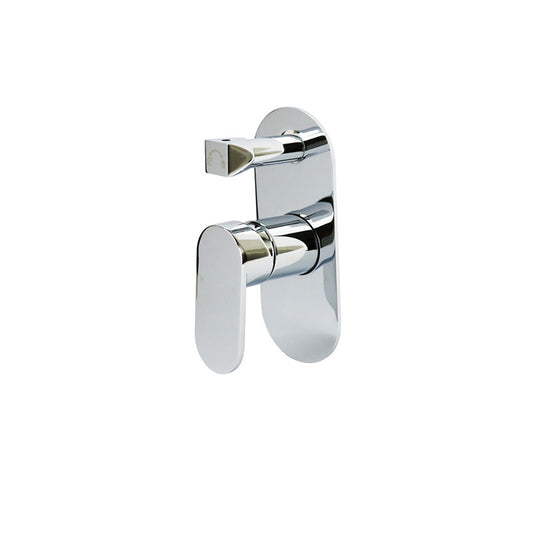 Oval Shower Mixer with Diverter