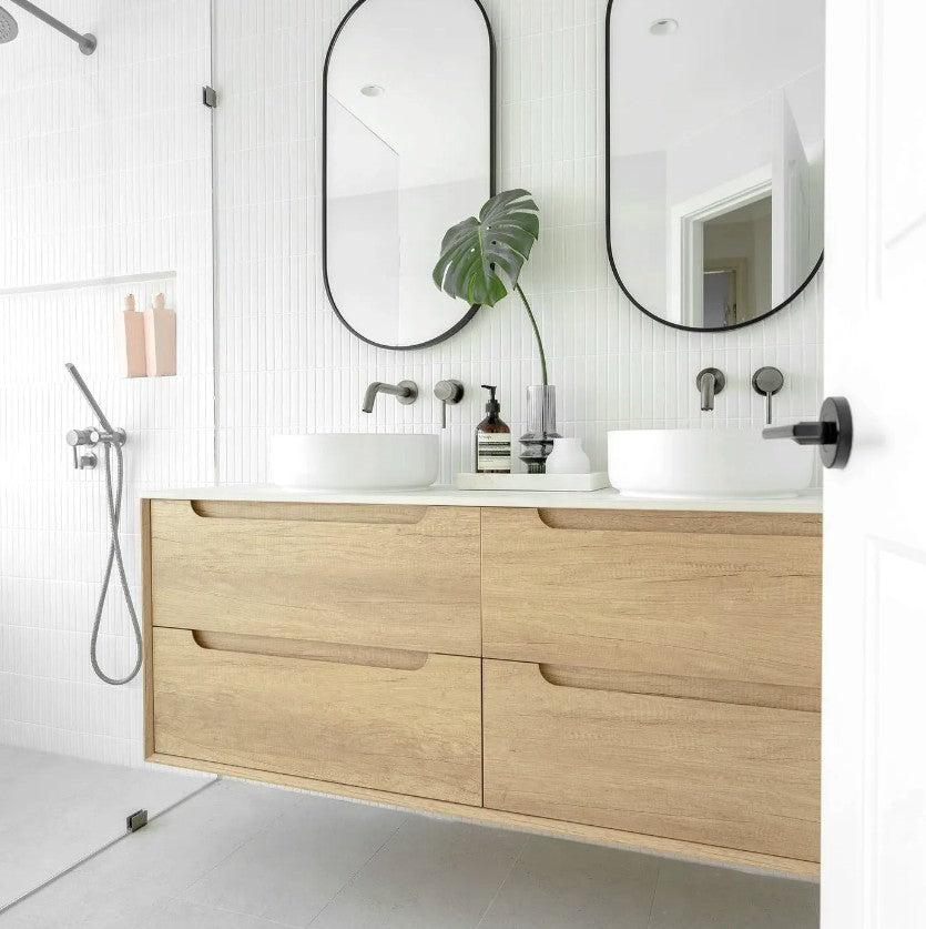Natural Oak Byron Vanity - 1500x460