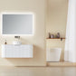 Avalon Matte White Wall Hung PVC Vanity - 1200mm