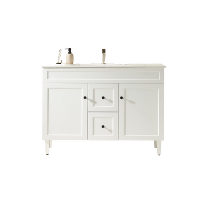 Harrington Matte White PVC Vanity 1200x460