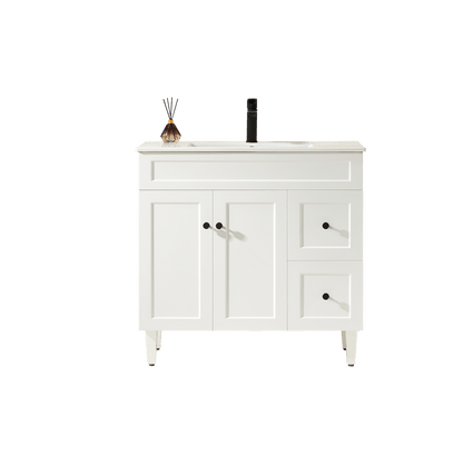 Harrington Matte White PVC Vanity 900x460