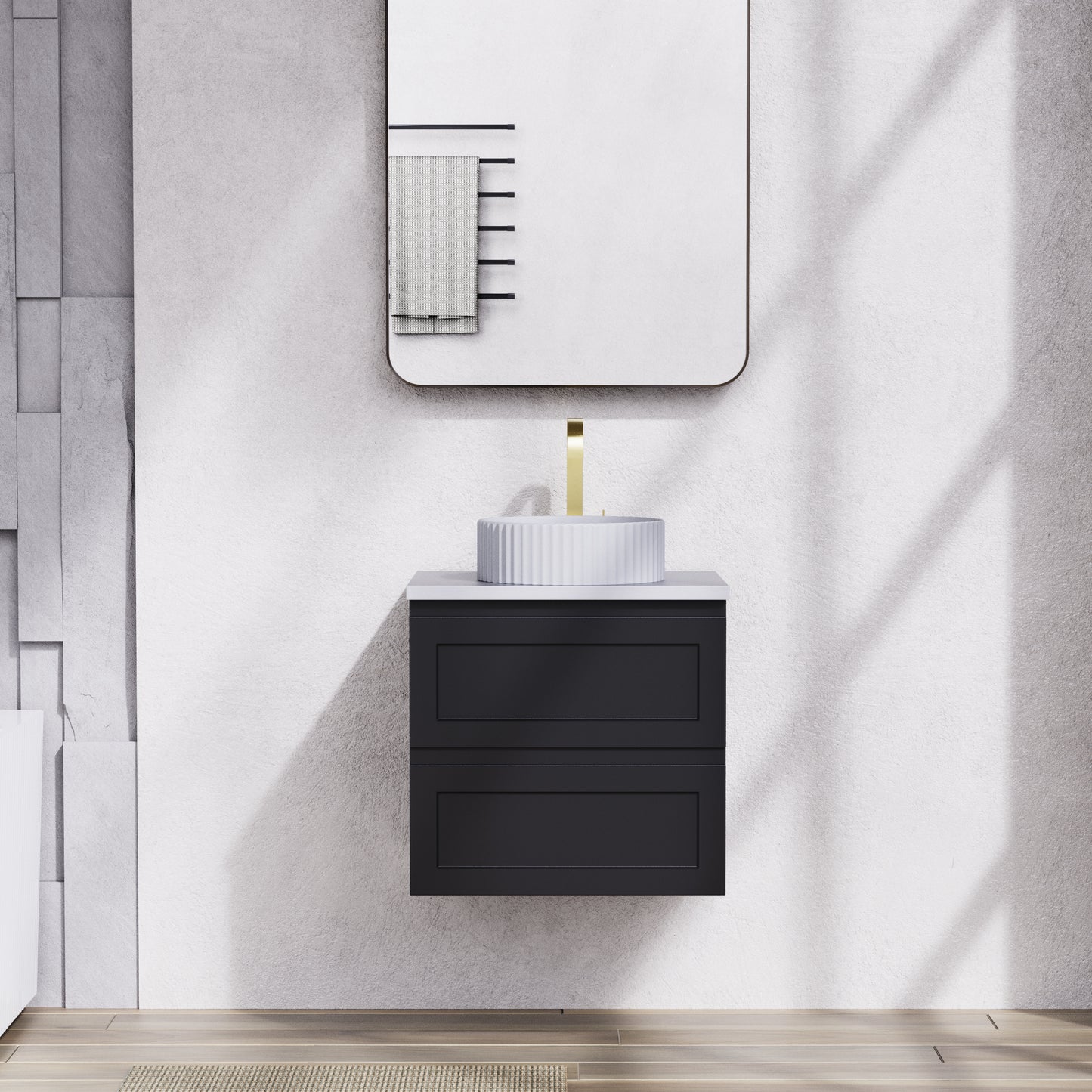 Freemantle Wall Hung Vanity - 600mm