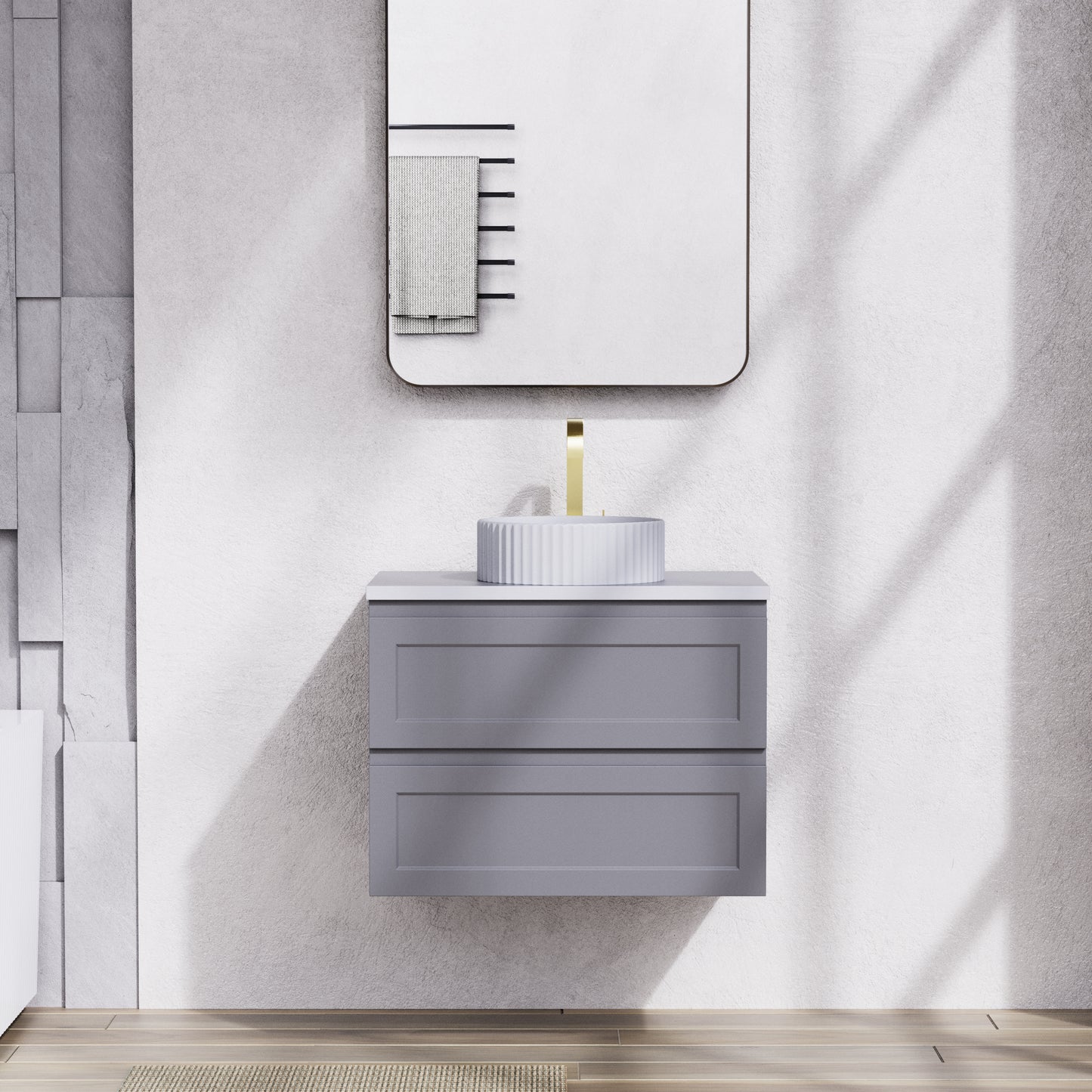 Freemantle Wall Hung Vanity - 750mm