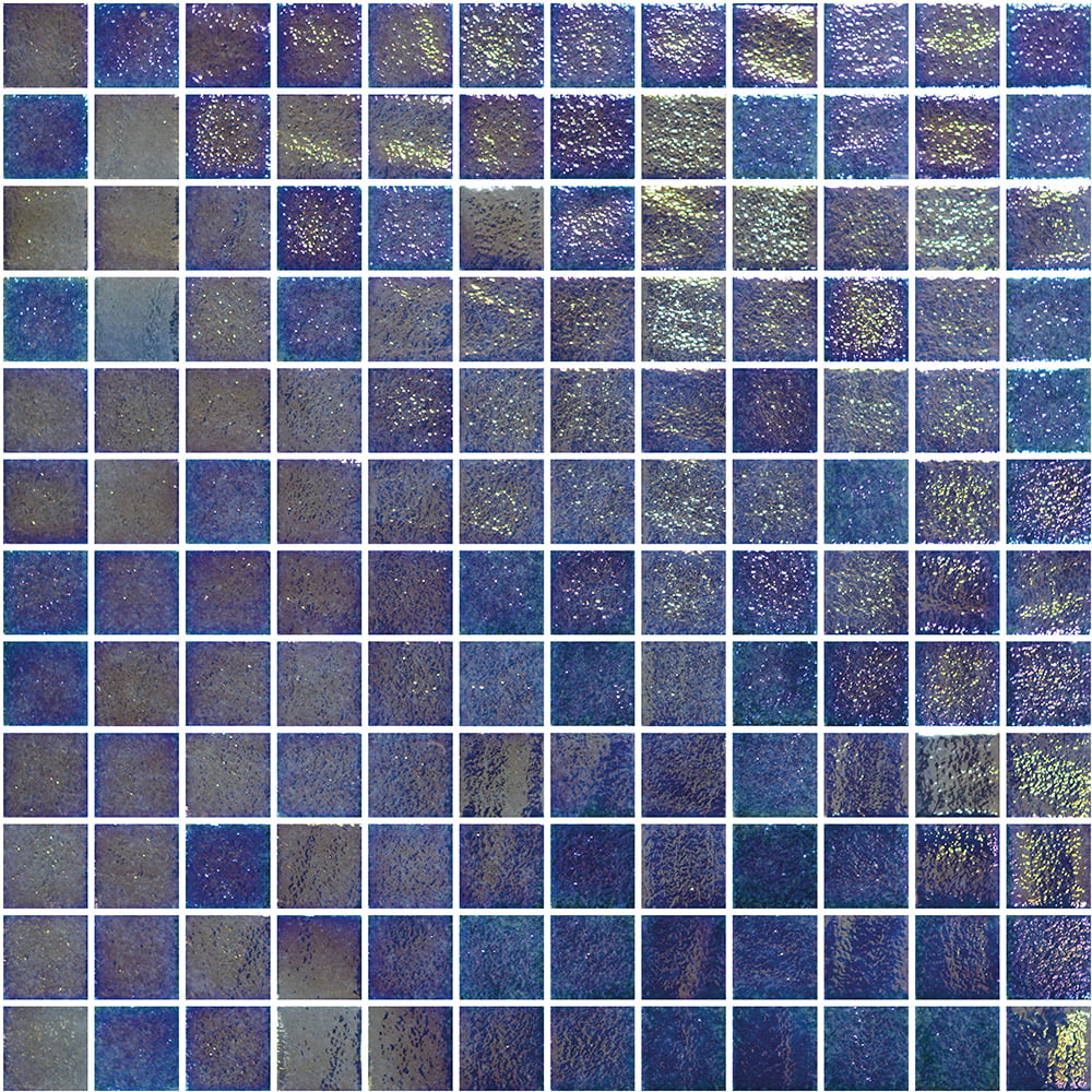 Genuine Pearl Swimming Pool Mosaic - Dark Blue