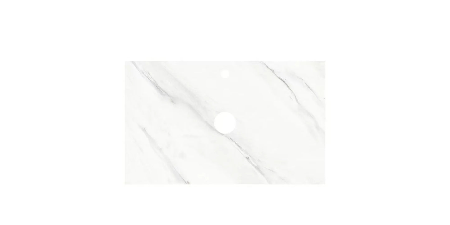 Acacia PVC Vanity - Matte Black (Freestanding)