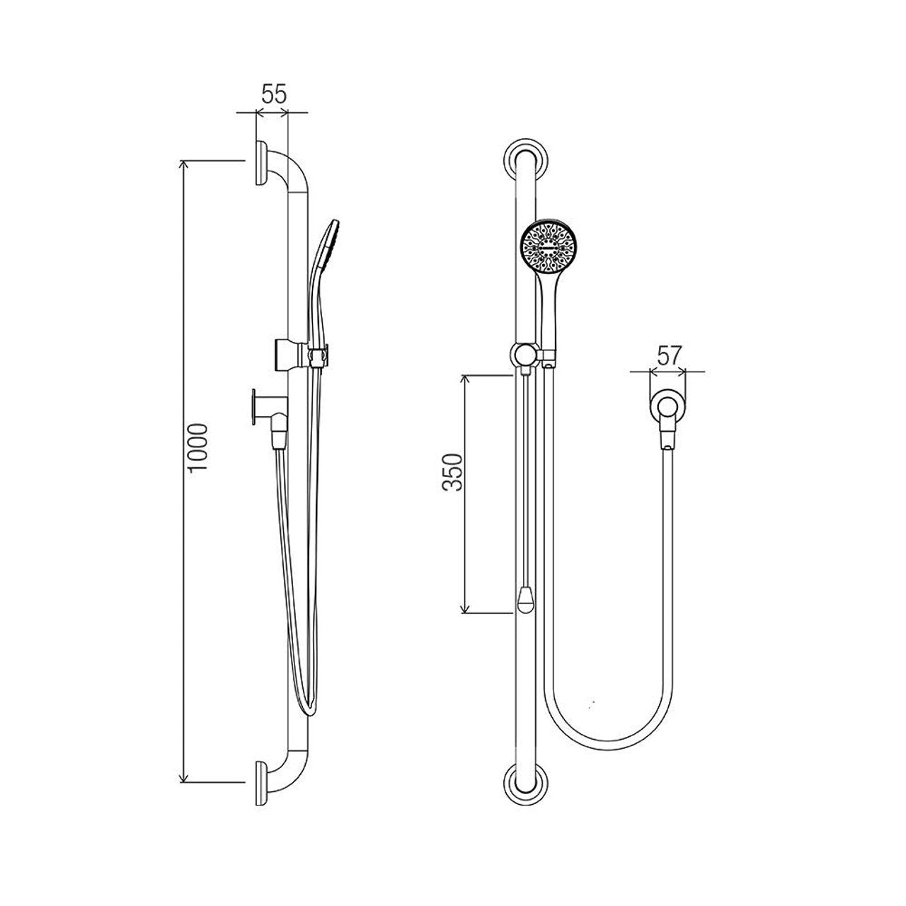 Clam® Flange Accessible Shower Kit 3