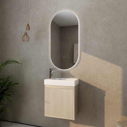 Bellevue Wall Hung Vanity (Slim) - 450mm