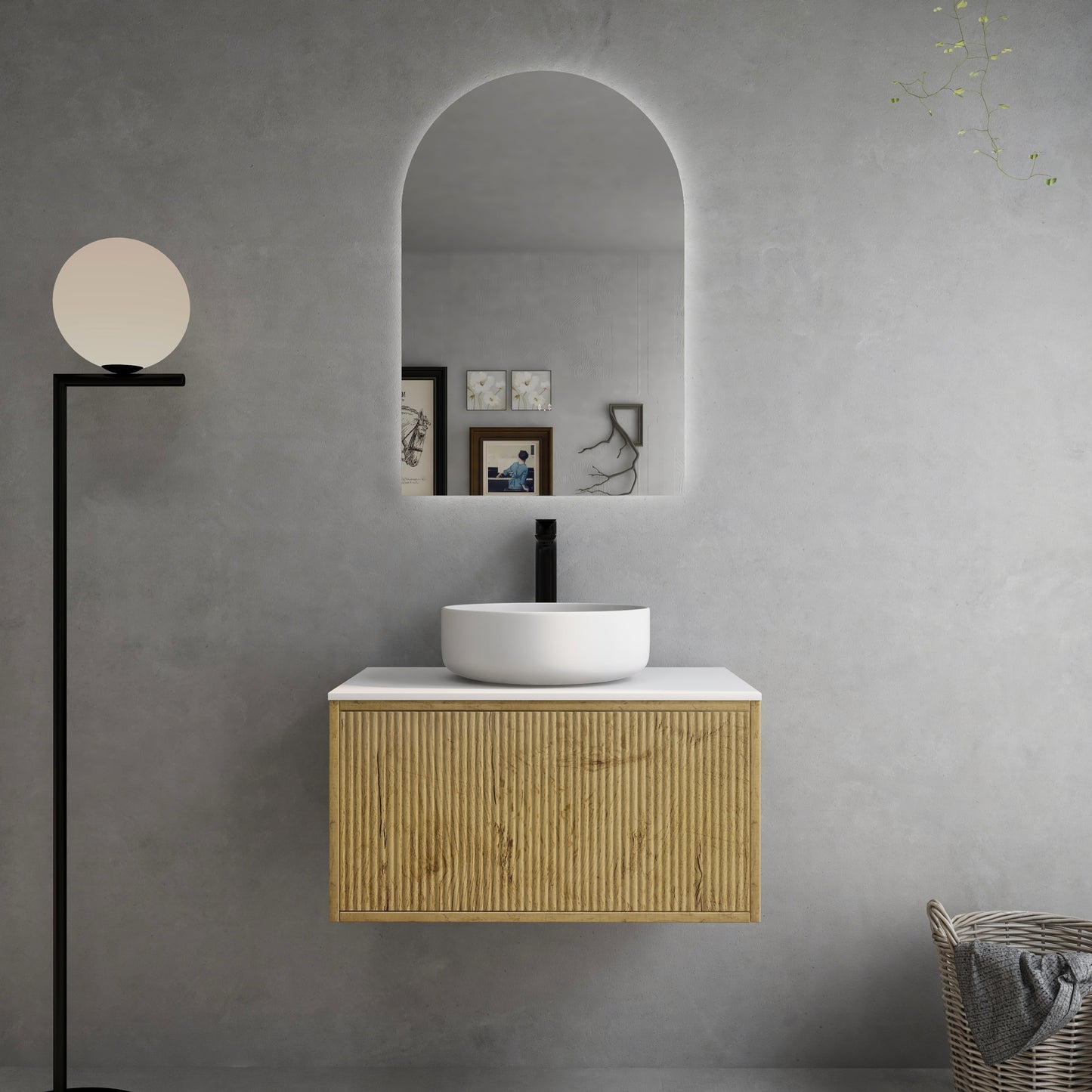 Bellevue Wall Hung Vanity - 750mm