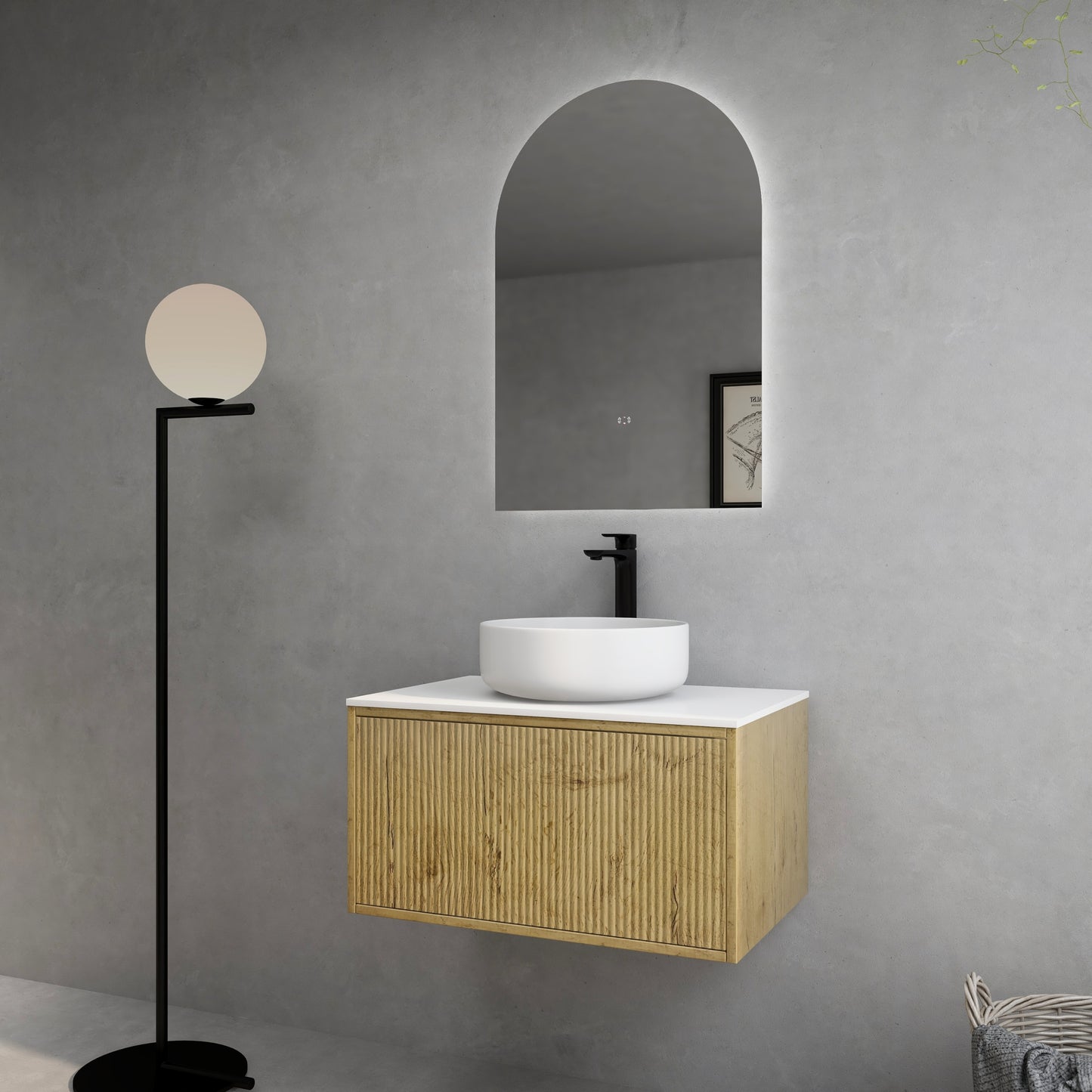 Bellevue Wall Hung Vanity (Slim) - 750mm