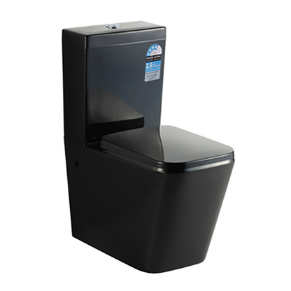 Qubist Toilet Suite Gloss Black