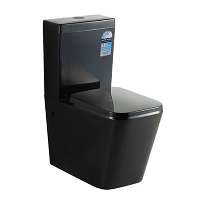 Qubist Toilet Suite Gloss Black