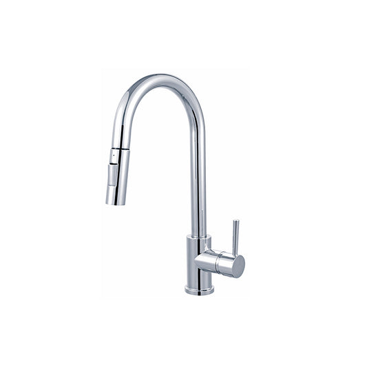 Küchendesigner Pull-Out Curved Kitchen Mixer