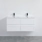 Freemantle Wall Hung Vanity - 1200mm Double Bowl