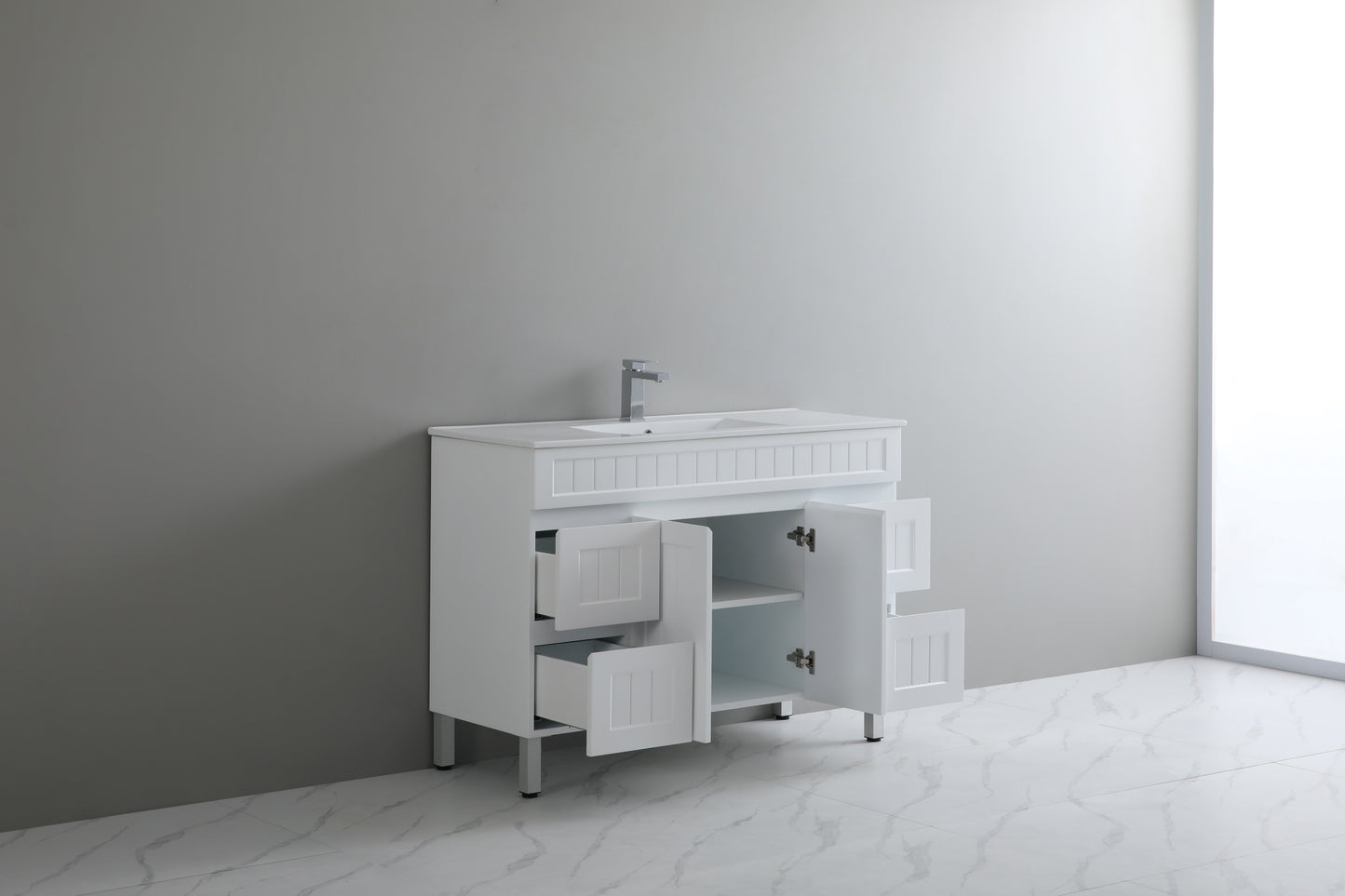 Acacia Freestanding PVC Vanity - 1200mm