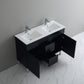 Acacia Freestanding PVC Vanity - 1200mm Double Bowl