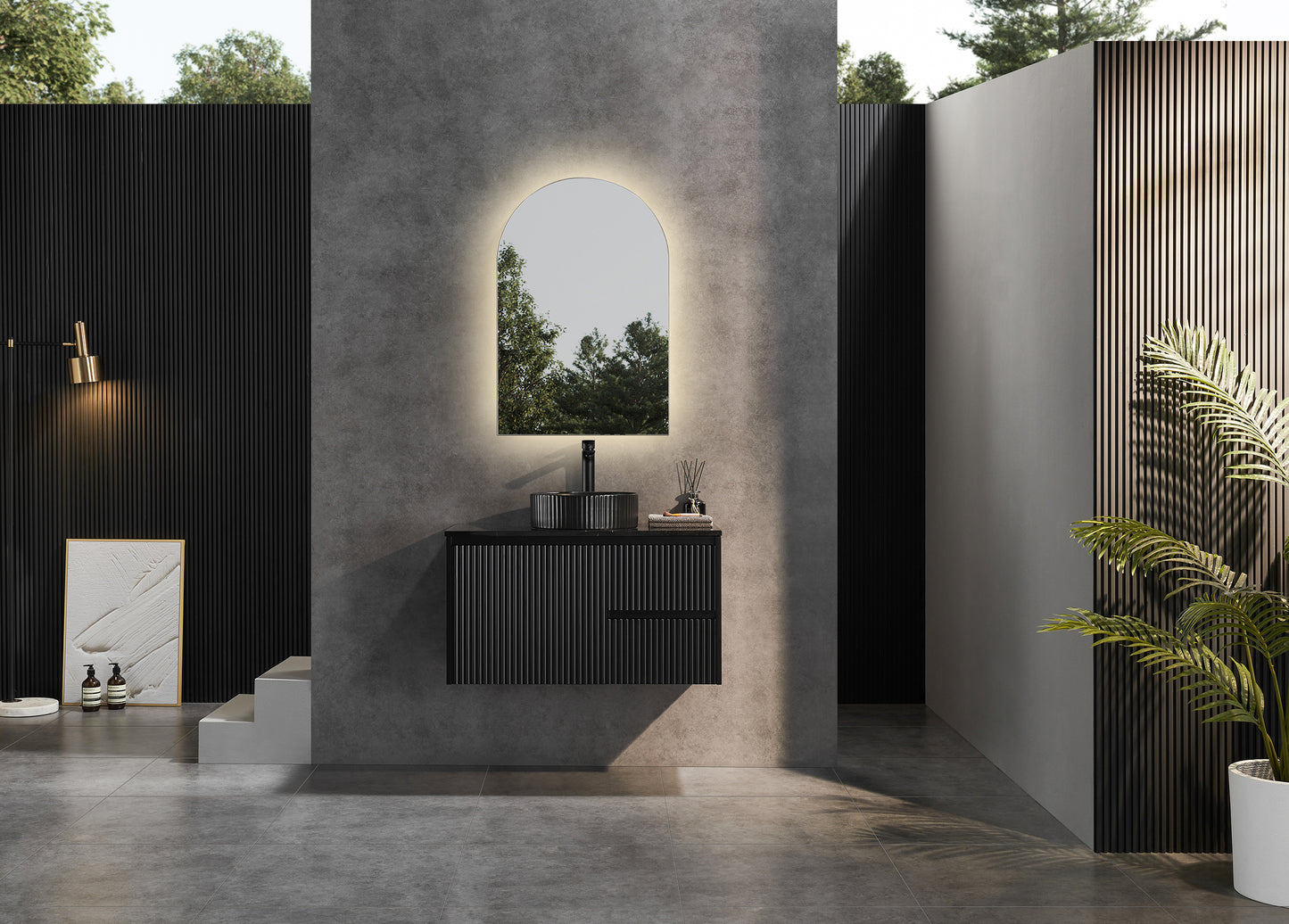 Brindabella Vanity - Matte Black