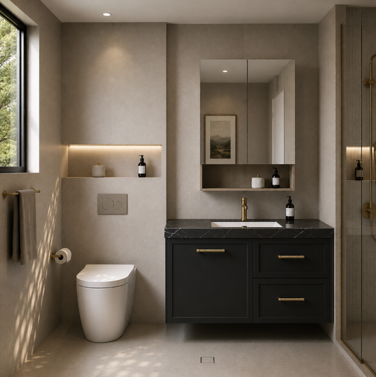 Kingsley Vanity - Matte Black