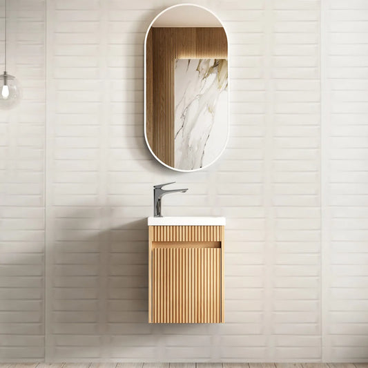 Mini Ensuite Vanity - Woodland Oak