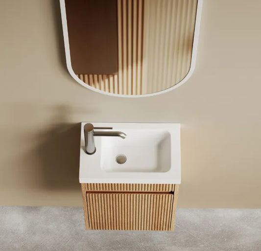 Mini Ensuite Vanity - Woodland Oak
