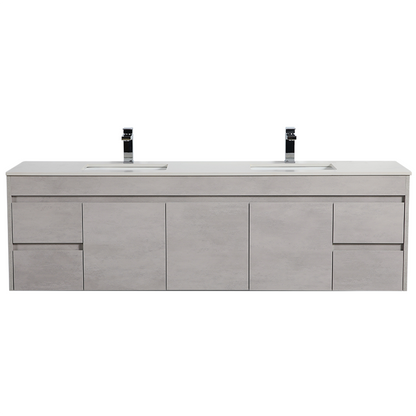 Nova Series - Plywood Wall Hung Vanity (DB) - 1800x460x525