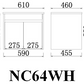 Nova Series - Plywood Wall Hung Vanity (SB) - 610x460x550