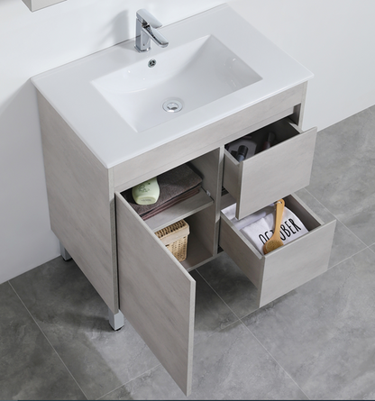 Nova Series - Plywood Free Standing Vanity Right Side (SB) - 760x465x880