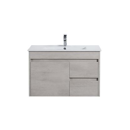 Nova Series - Plywood Wall Hung Vanity Right Drawer (SB) - 760x460x550