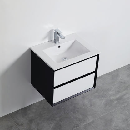 Petra Series - Colour PVC Wall Hung Vanity (SB) - 600x460x520