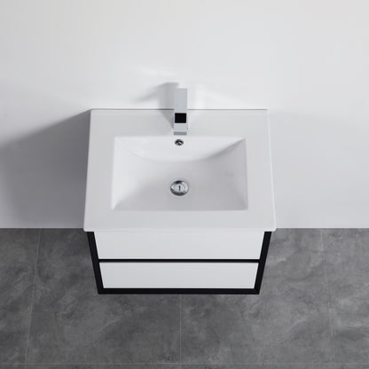 Petra Series - Colour PVC Wall Hung Vanity (SB) - 600x460x520