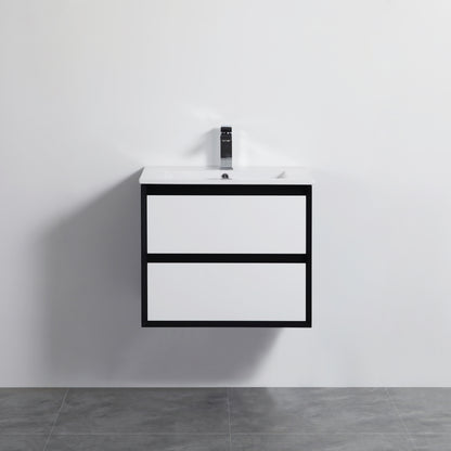 Petra Series - Colour PVC Wall Hung Vanity (SB) - 600x460x520