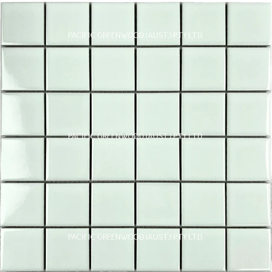 Mint Gloss Porcelain Glazed Square