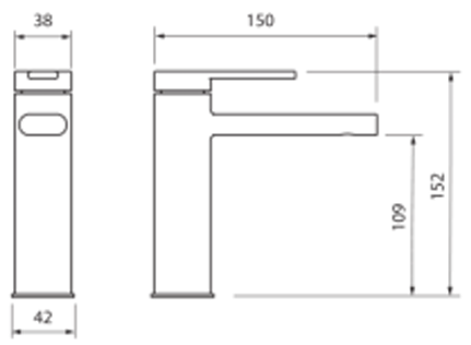 Iris Basin Mixer