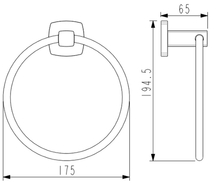 Luxus Towel Ring