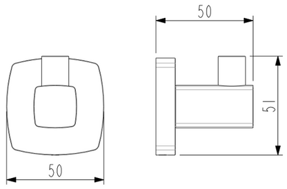 Luxus Robe Hook