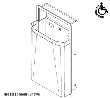 46L Waste Bin