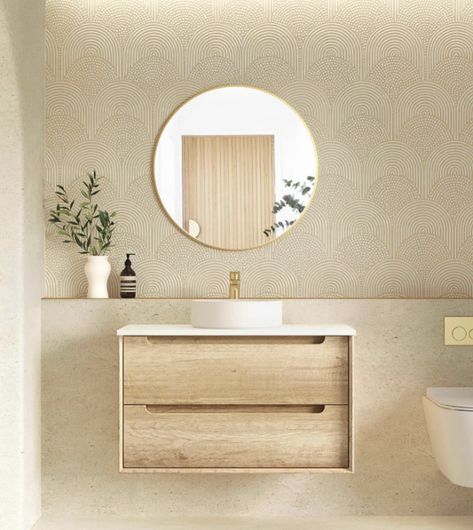 Natural Oak Byron Vanity - 900x460