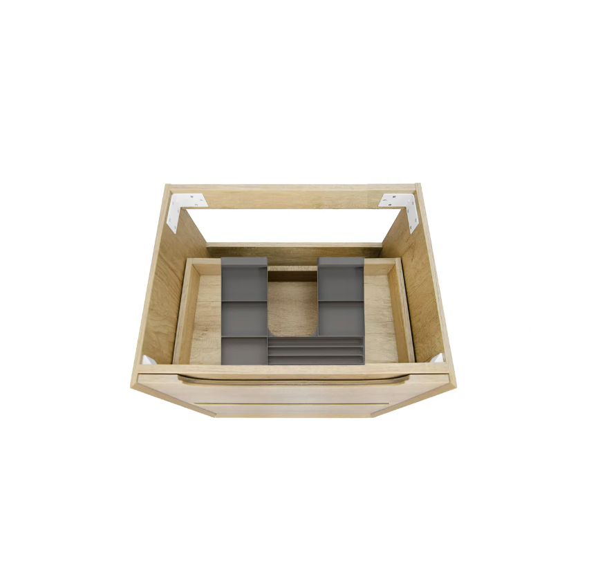Natural Oak Byron Vanity - 600x460