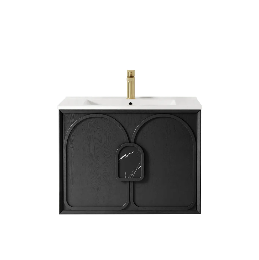 Laguna Black Oak Vanity - 750x460